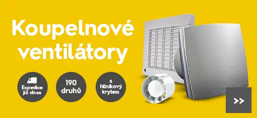 Koupelnové ventilátory