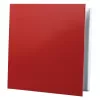 Dekorativní PVC mřížka se síťkou a rovným krytem 160 x 160 mm, červená DALAP 3132