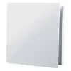Dekorativní PVC mřížka se síťkou a rovným krytem 160 x 160 mm, bílá DALAP 3130