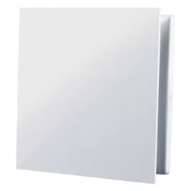 Dekorativní PVC mřížka se síťkou a rovným krytem 160 x 160 mm, bílá DALAP 3130