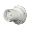 Designový ventilátor s osvětlením a kuličkovými ložisky Ø 100 mm DALAP 41090