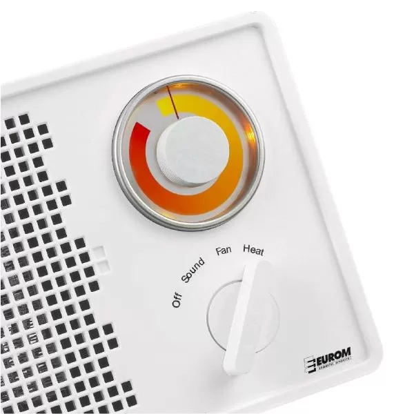 Teplovzdušný keramický ventilátor s bluetooth reproduktorem EUROM Heat-Boost 1500