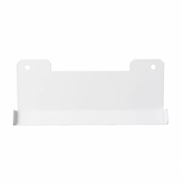 Bílá venkovní mřížka s motivem vlny pro pokojovou rekuperaci ZEPHIR SIMPLE DALAP 56501