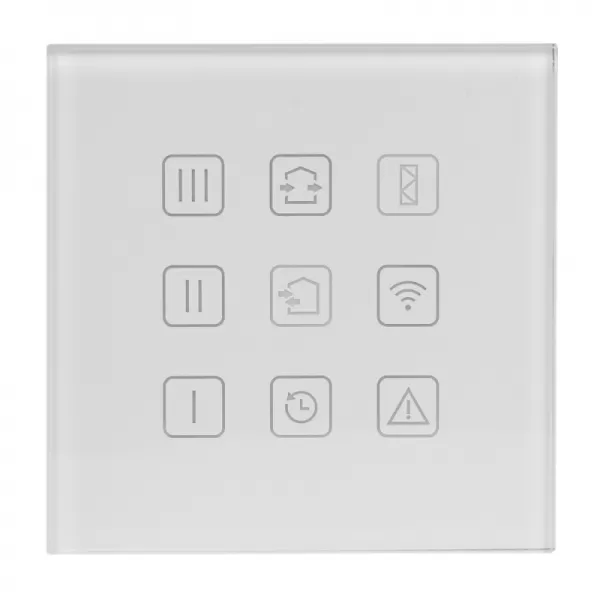 Dotykový ovládací panel ZEPHIR PRO CONTROL WI-FI pro lokální rekuperační jednotku DALAP 56510
