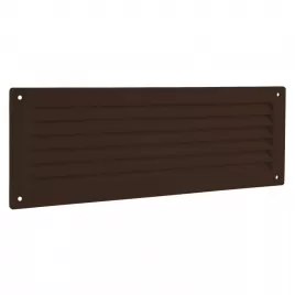 PVC dveřní větrací mřížka 462x124 mm, hnědá DALAP 8566