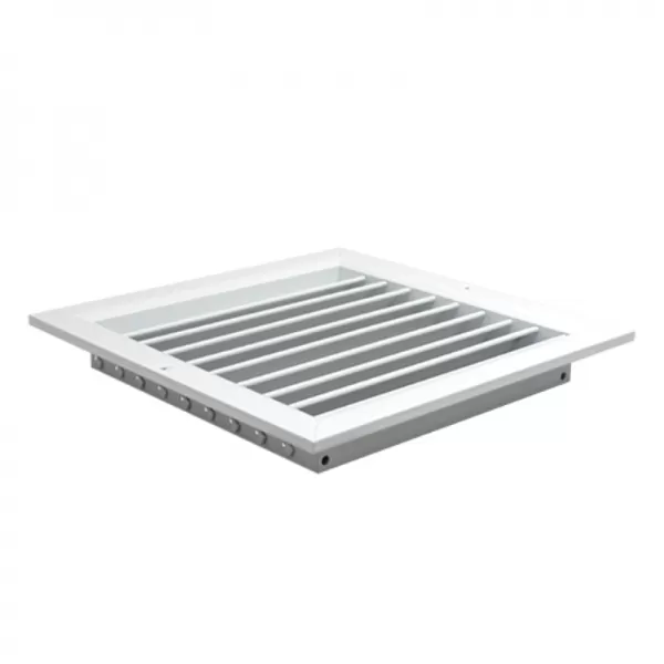 Větrací mřížka z vysoce kvalitního extrudovaného hliníku 300x300 mm, bílá DALAP 90375