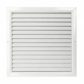 Větrací mřížka z vysoce kvalitního extrudovaného hliníku 200x200 mm, bílá DALAP 90370