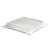 Větrací mřížka z vysoce kvalitního extrudovaného hliníku 100x100 mm, bílá DALAP 90490