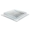 Větrací mřížka z vysoce kvalitního extrudovaného hliníku 250x250 mm, bílá DALAP 90496