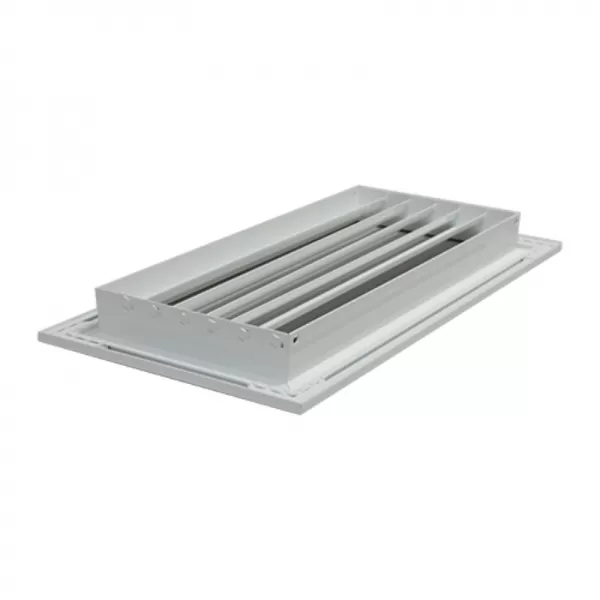 Větrací mřížka z vysoce kvalitního extrudovaného hliníku 250x100 mm, bílá DALAP 90368