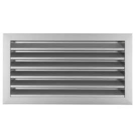 Hliníková větrací mřížka s pevnými lamelami 500x300 mm DALAP 9725
