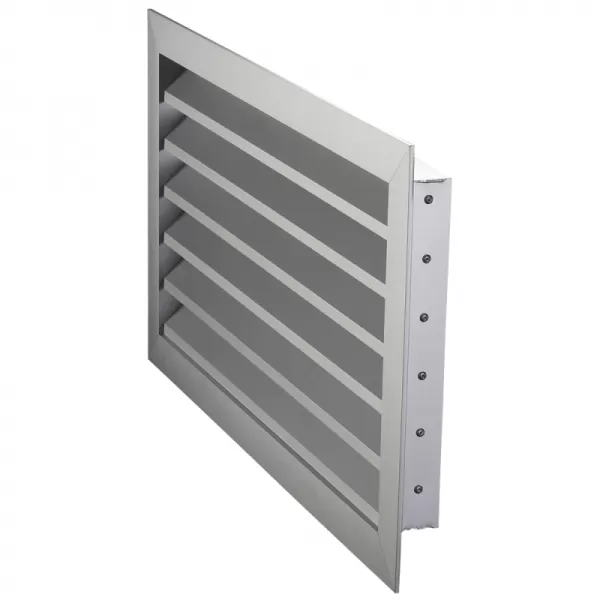 Hliníková větrací mřížka s pevnými lamelami 500x250 mm DALAP 9724