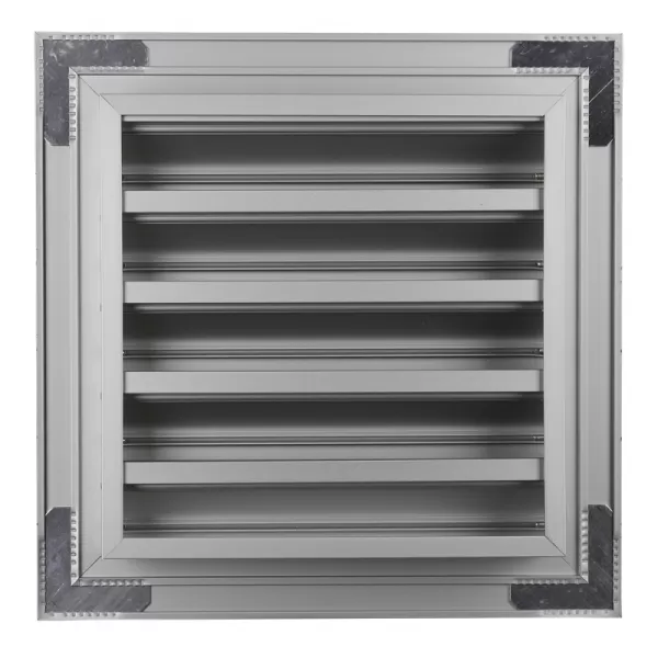 Hliníková větrací mřížka s pevnými lamelami 250x250 mm DALAP 9717