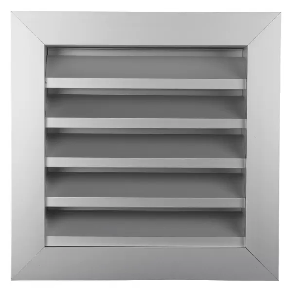 Hliníková větrací mřížka s pevnými lamelami 250x250 mm DALAP 9717