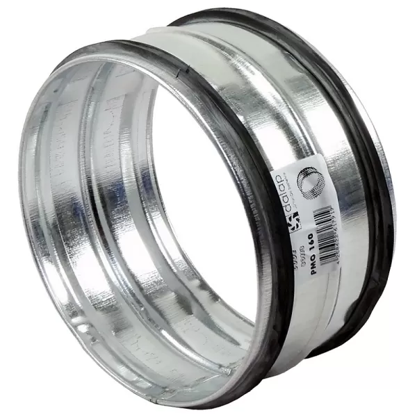 Kovová spojka do potrubí s těsnící gumou, 150 mm - vnitřní DALAP PM-O 150