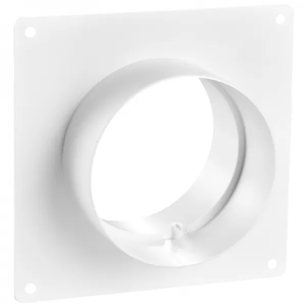 Spojka vnitřní 100 mm s montážním rámečem 150 x 134 mm DALAP 151