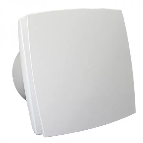Axiální ventilátor s bílým krytem DALAP 100 BFZW