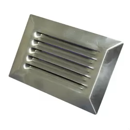 Mřížka nerezová k zakončení hranatého potrubí 205 x 60 mm DALAP GM 205x60 BR
