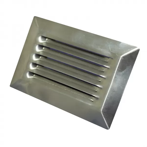 Mřížka nerezová k zakončení hranatého potrubí 205 x 60 mm DALAP GM 205x60 BR