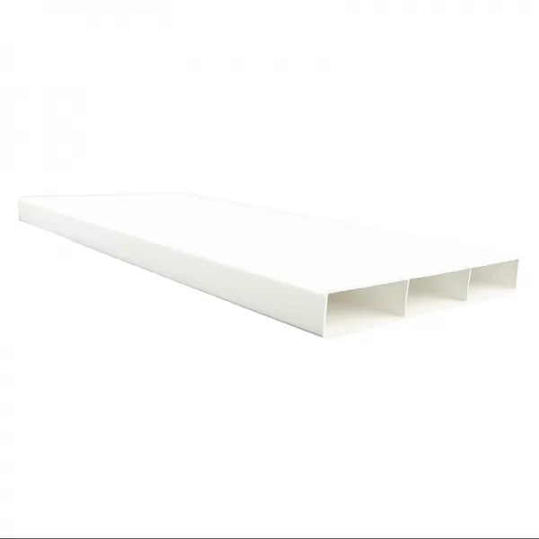 PVC potrubí hranaté pevné 234 x 29 mm / 1,0 m DALAP 6010