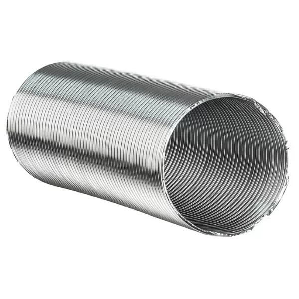 Hliníkové ohebné ventilační potrubí 250 mm / 1 m DALAP ALUDAP 250/1