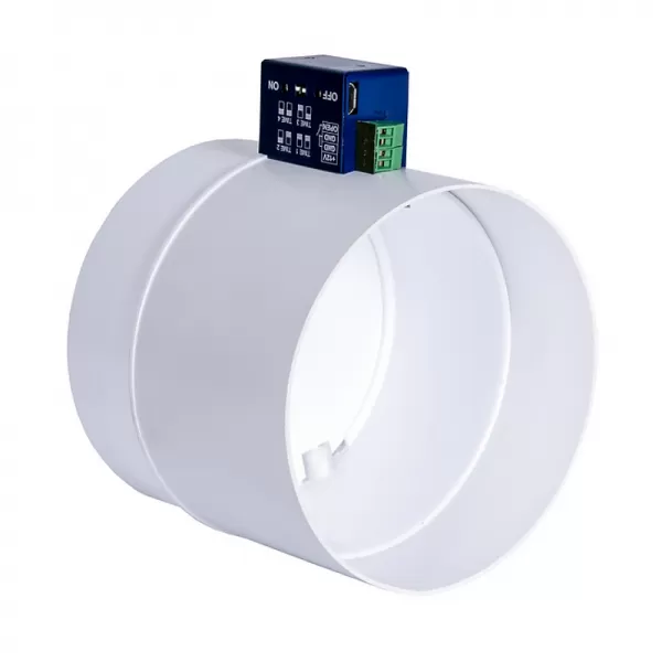 PVC elektrická škrtící klapka Ø 100 mm DALAP Dalap SK1 100 mm