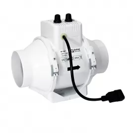 Výkonný plastový potrubní ventilátor 123mm DALAP AP 125 STARK T