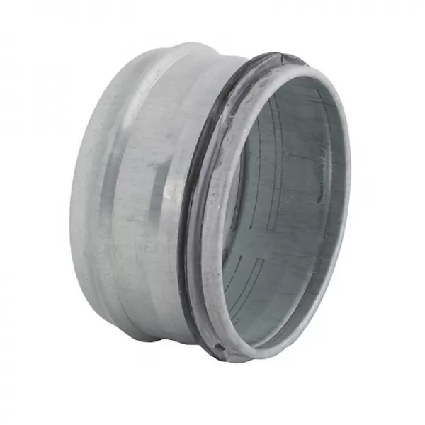 Záslepka z pozinkované oceli k ukončení vzduchovodů, 150 mm, vhodná do 100 °C DALAP END CAP-O 150