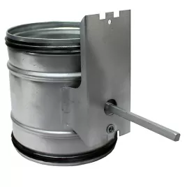 Zpětná klapka s těsnící gumou a přípravou na servopohon, 150 mm DALAP KTP 150