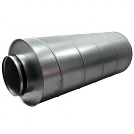 Tlumič hluku z pozinkovaného plechu, 100 mm, délka 90 cm DALAP DAMPER 100/900