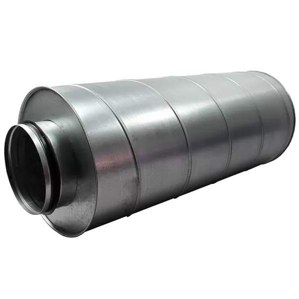Tlumič hluku z pozinkovaného plechu, 100 mm, délka 90 cm DALAP DAMPER 100/900