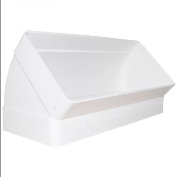 Koleno vertikální, hranaté 45° 308 x 29 mm DALAP 3011