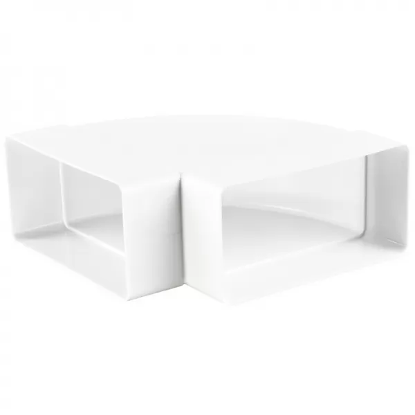 Koleno horizontální, hranaté 90° 220 x 90 mm DALAP 950