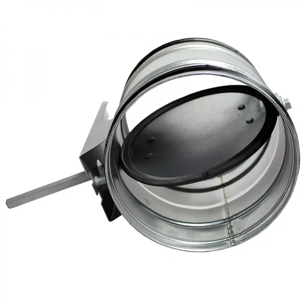 Zpětná klapka s těsnící gumou a přípravou na servopohon, 400 mm DALAP KTP 400