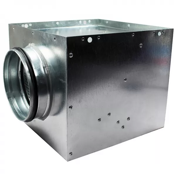 Připojovací box o rozměru 372 x 372 mm a s přírubou, 200 mm DALAP PLENUM BOX 200/400