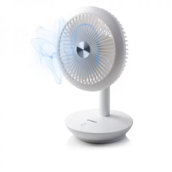 Stolní USB ventilátor s akumulátorem DOMO DO8147