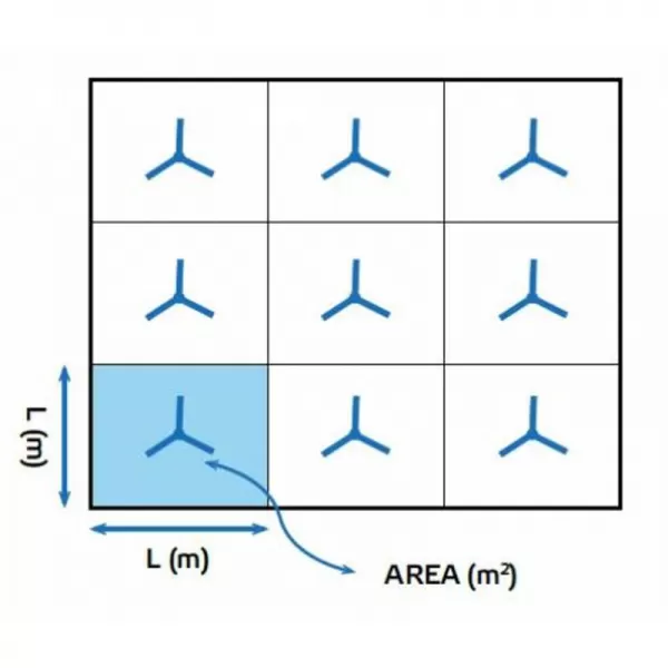 Profesionální stropní ventilátor Master E60002