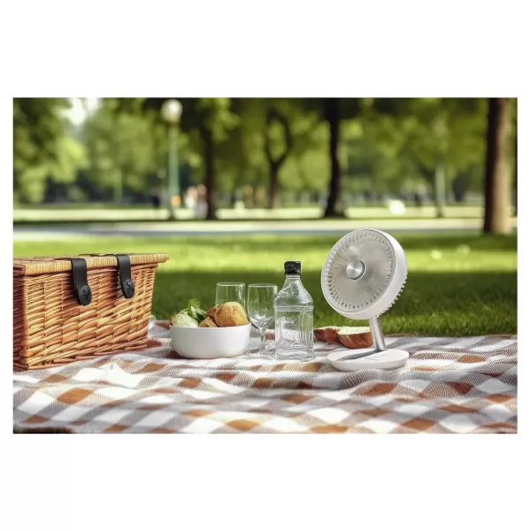 Aku stolní ventilátor SENCOR SFE 0773WH