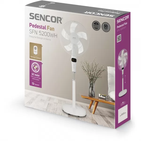 Stojanový ventilátor SENCOR SFN 5200WH