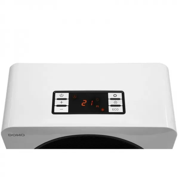 Teplovzdušný ventilátor s dálkovým ovládáním DOMO DO7344H