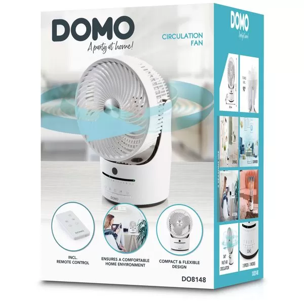 Stolní ventilátor s dálkovým ovládáním DOMO DO8148