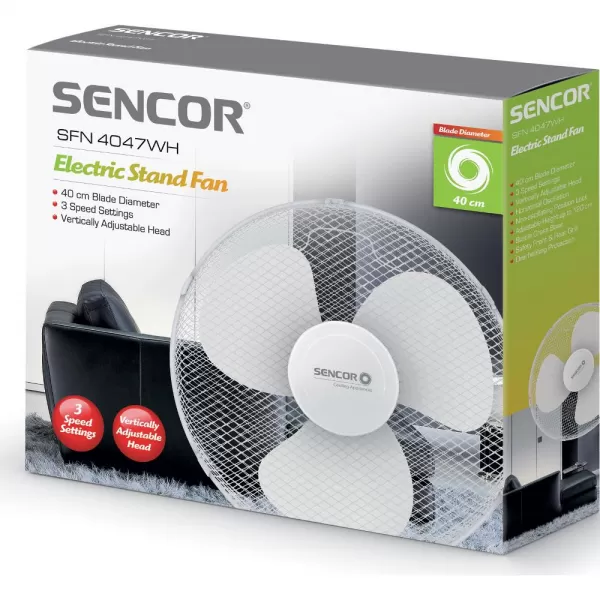 Stojanový ventilátor SENCOR SFN 4047WH-EUE3